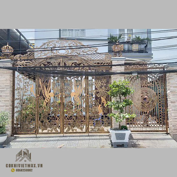 mẫu cổng sắt đẹp 
