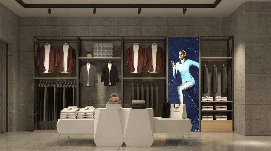 Thiết kế nội thất cửa hàng bán lẻ thể thao