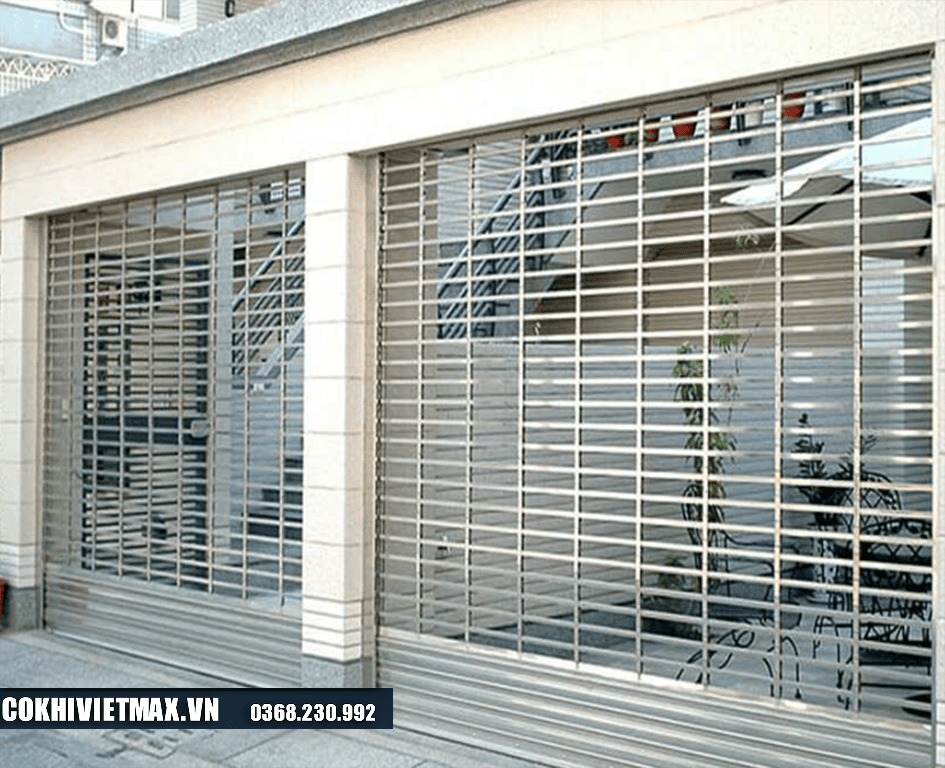 mẫu cửa cổng inox 