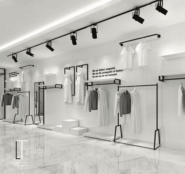 giá kệ shop thời trang 