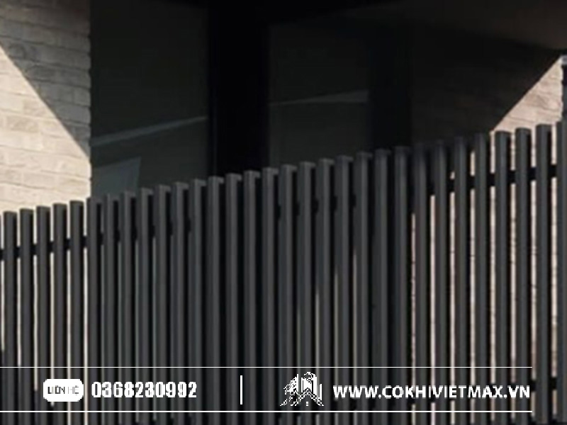 Hàng rào sắt hộp mạ kẽm