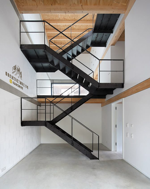 làm cầu thang sắt tại hà nội