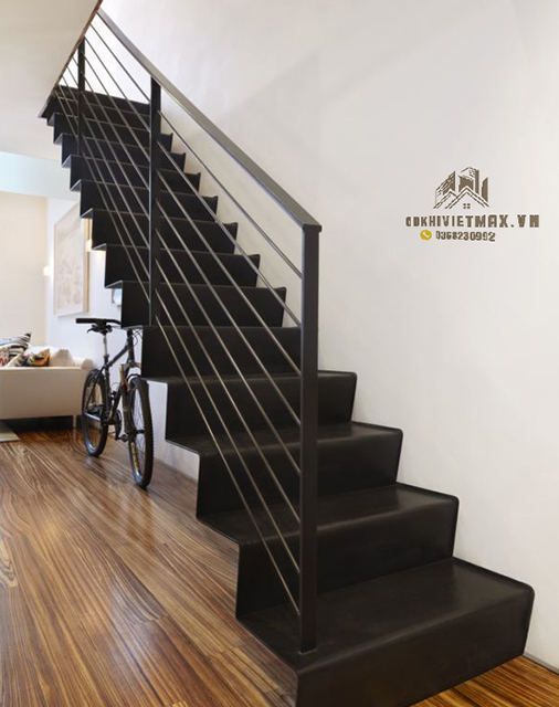 giá làm cầu thang sắt