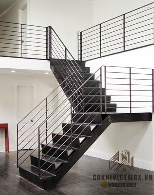 làm cầu thang sắt đẹp tại hà nội
