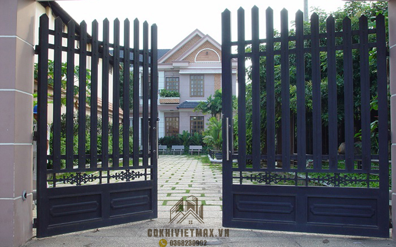 cổng sắt hộp