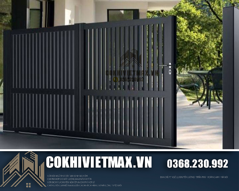 làm cửa sắt hộp 1 cánh 