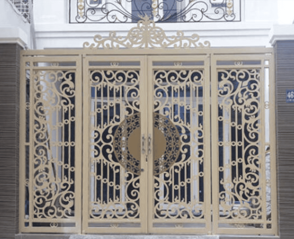 làm cổng sắt cnc