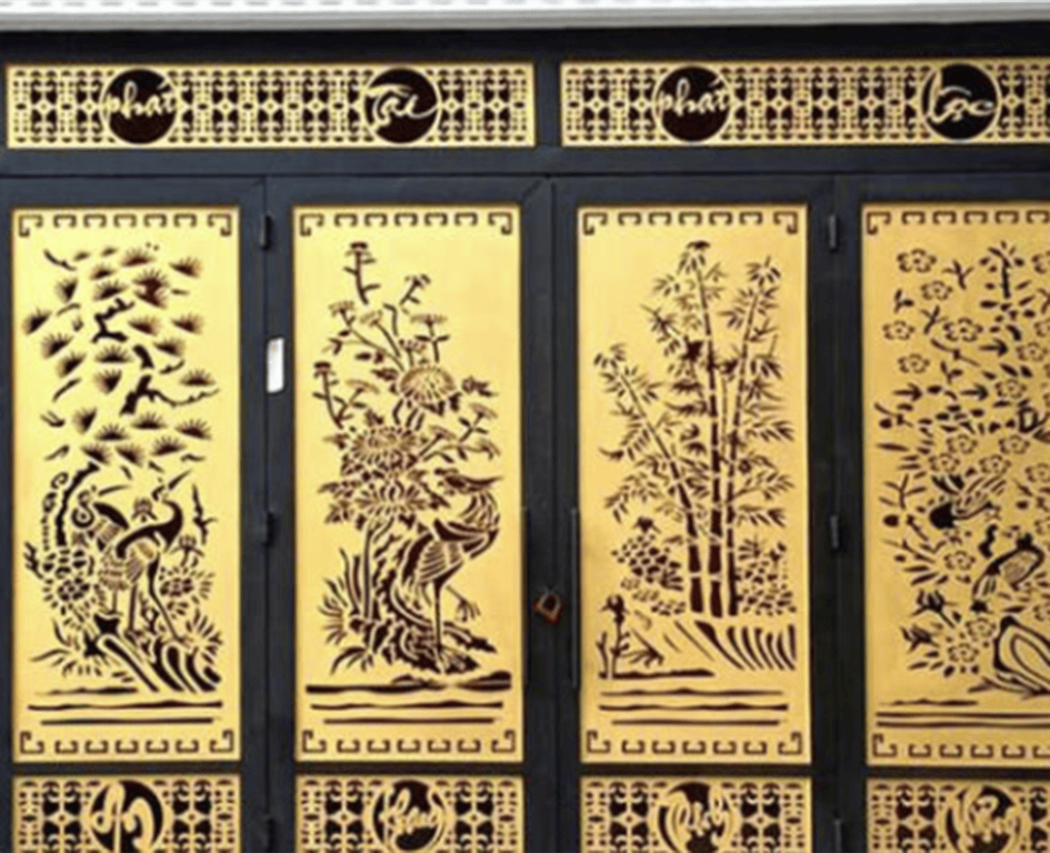 làm cổng sắt cnc