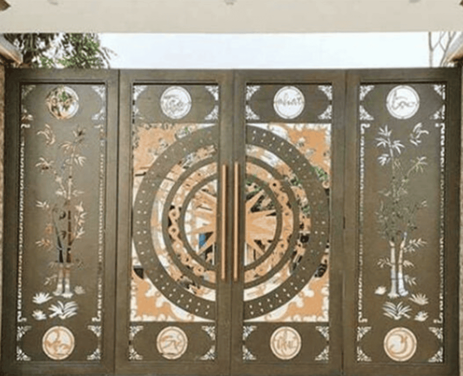 làm cổng sắt cnc