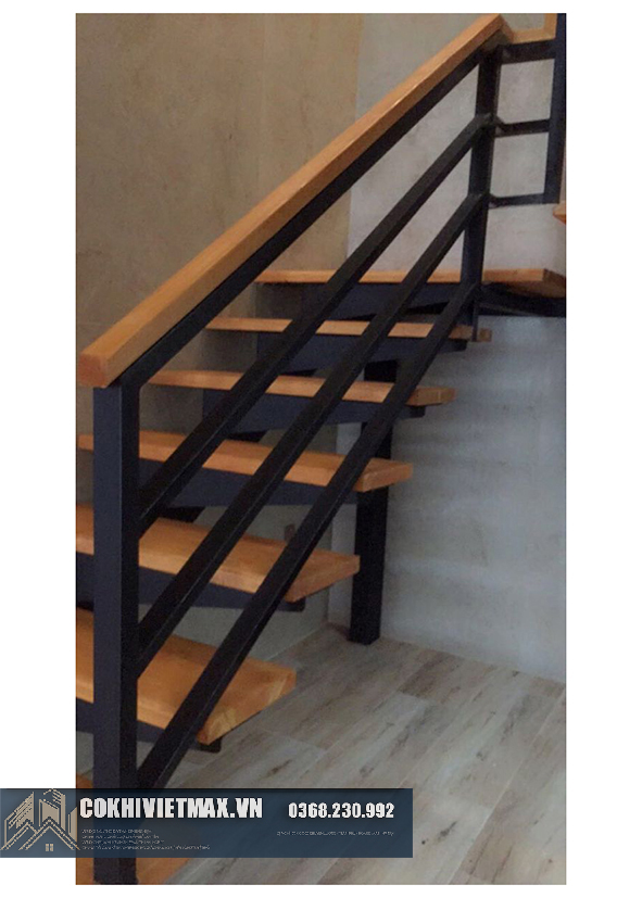 lan can cầu thang sắt
