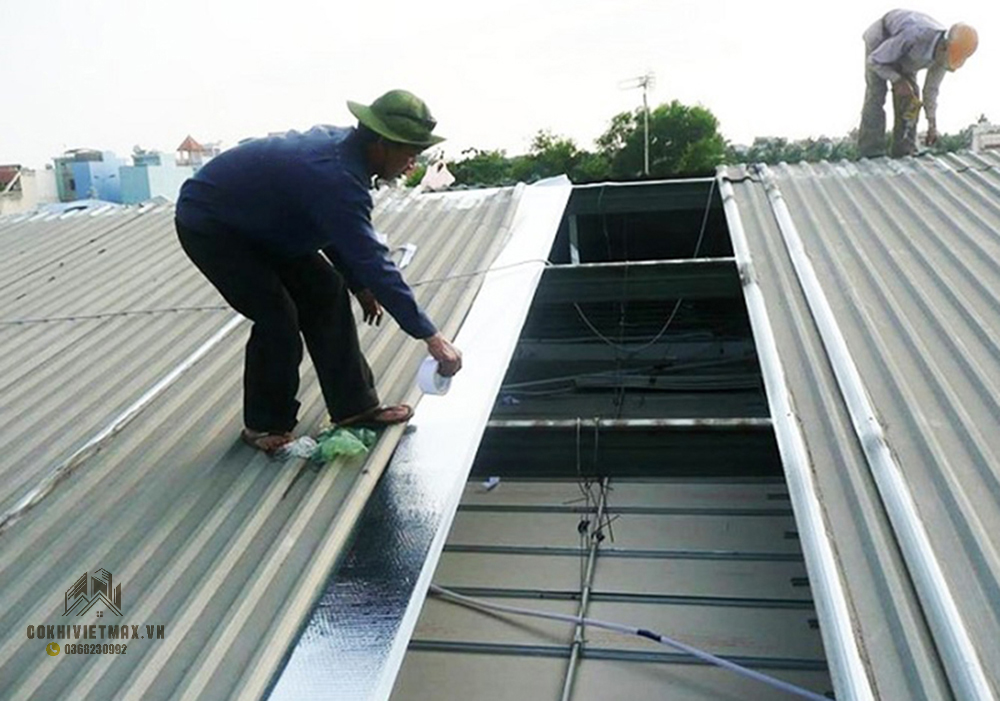 làm mái tôn chống nóng