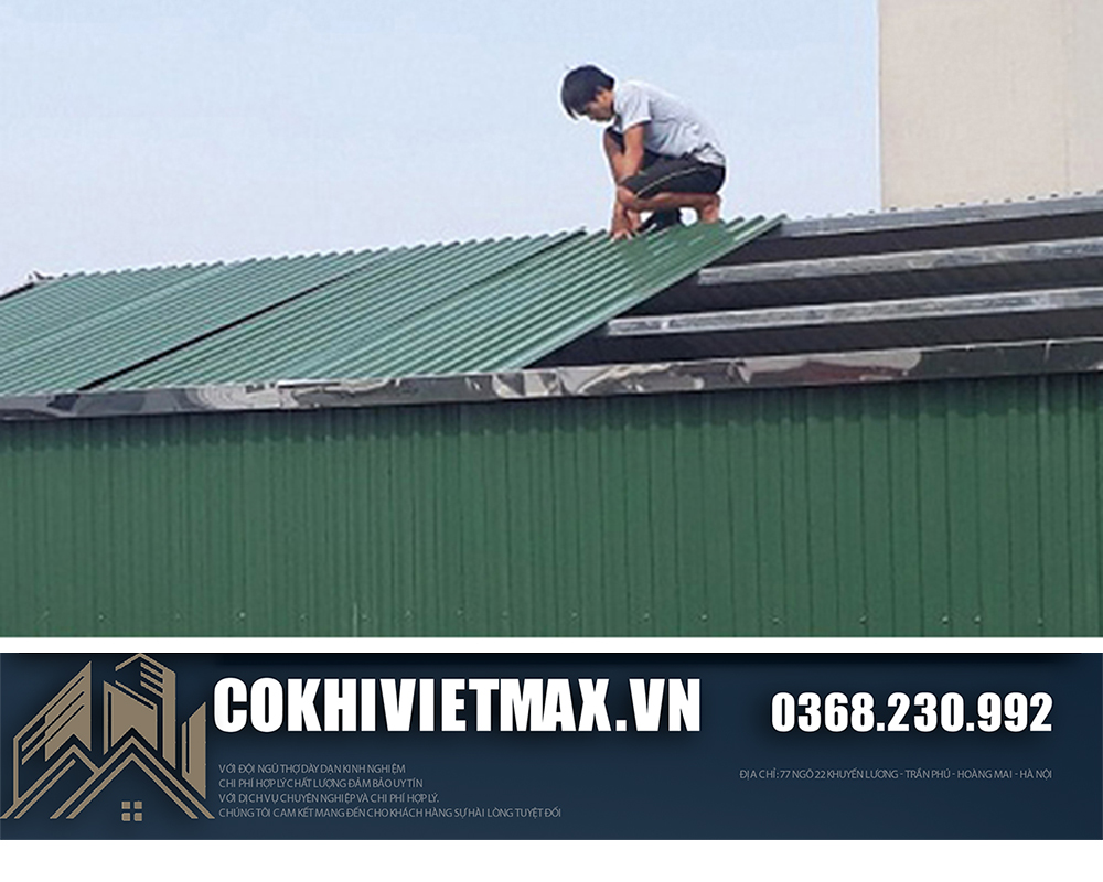 làm mái tôn giá rẻ