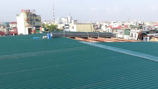 làm mái tôn tại hà nội