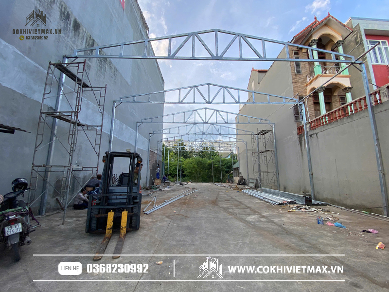 Mẫu mái tôn nhà xưởng bền đẹp, chống ồn tốt