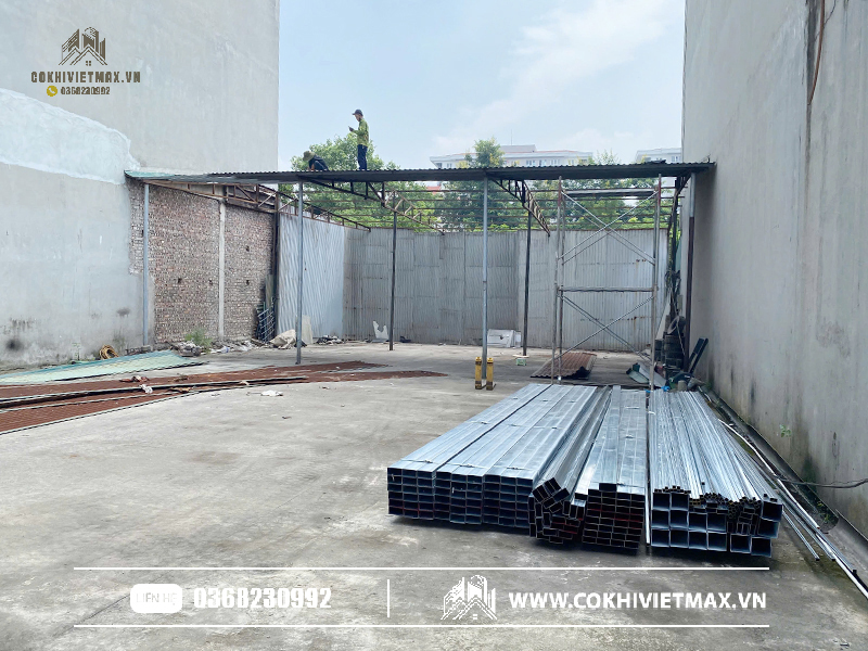làm mái tôn nhà kho tại hà nội