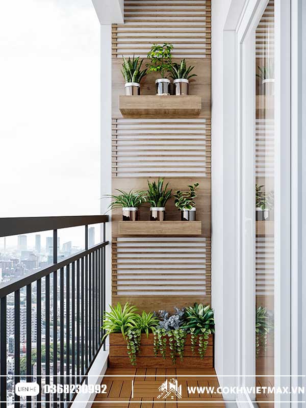 Lan can sắt ban công – góc check‑in sống ảo Urban Style