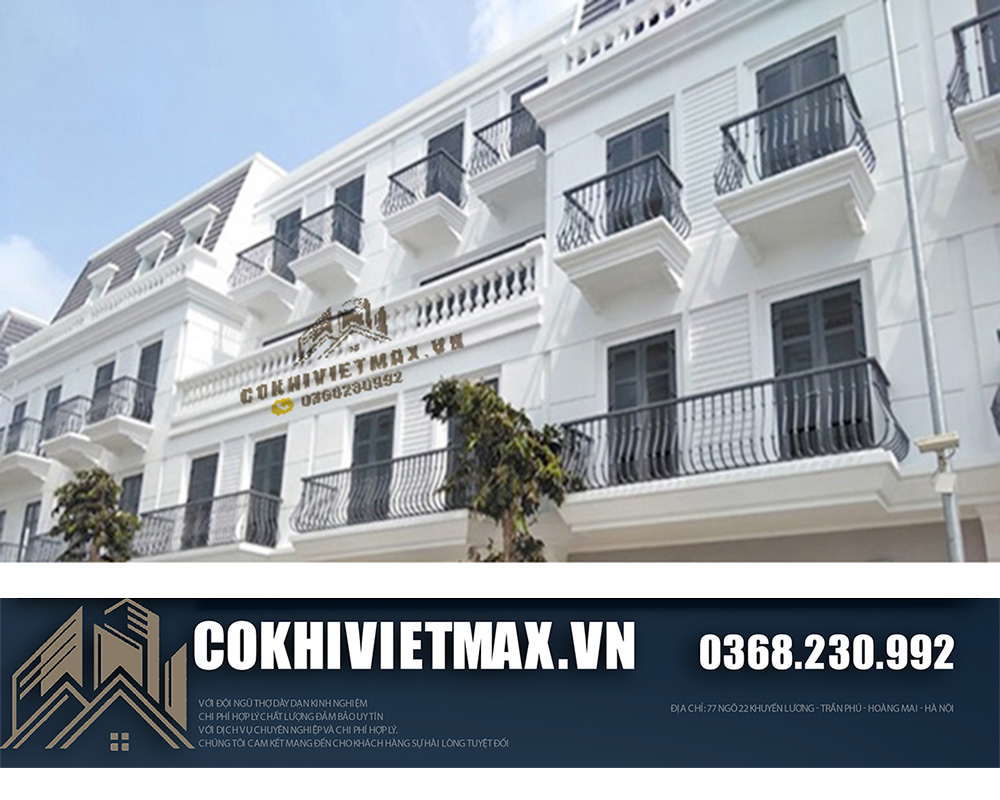 Lan can sắt ban công