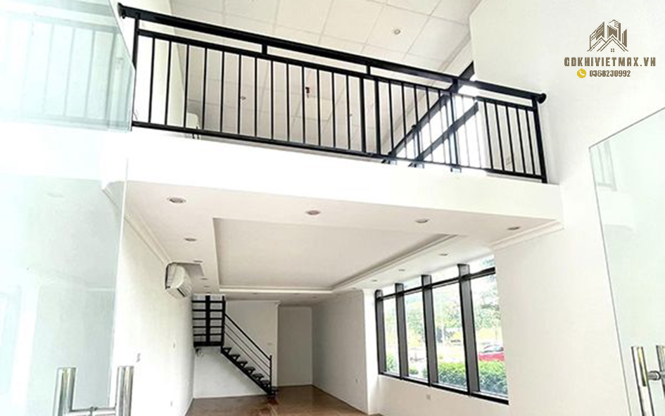 mẫu lan can sắt hộp đẹp ấn tượng