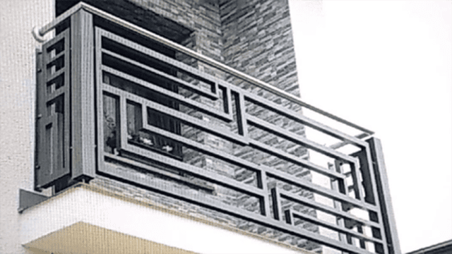 mẫu lan can sắt hộp đẹp ấn tượng