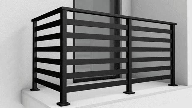 mẫu lan can sắt hộp đẹp ấn tượng