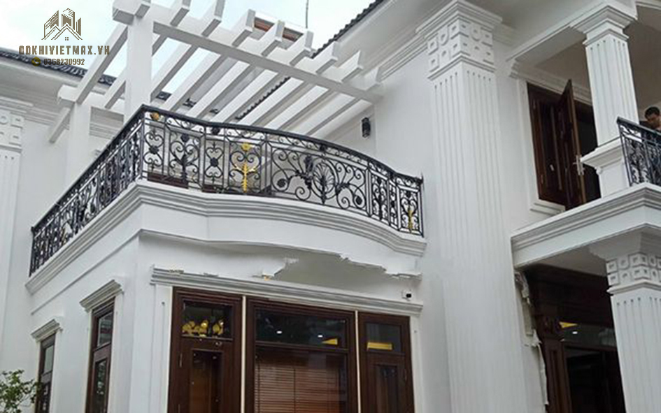 mẫu lan can sắt đẹp