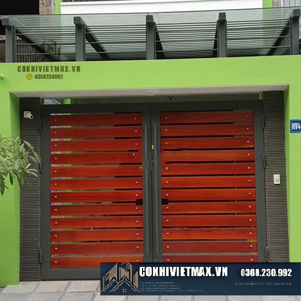 top 2 cửa cổng sắt đẹp