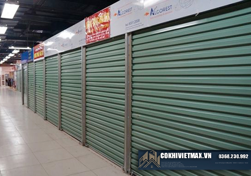 Mẫu cửa cuốn khe thoáng Austdoor