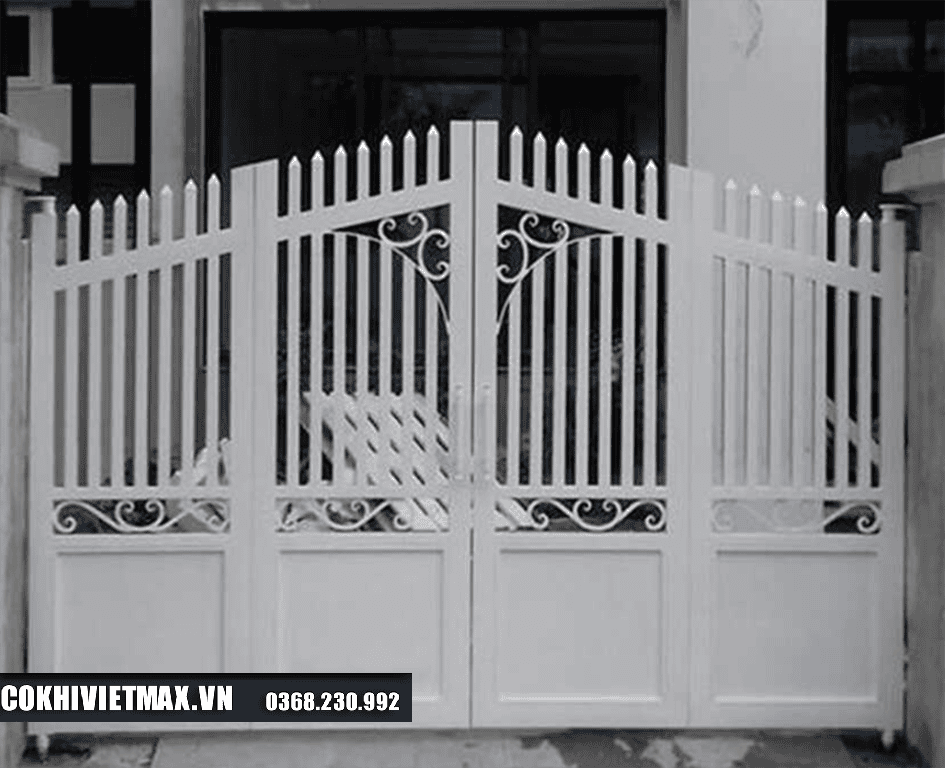 mẫu cửa sắt 4 cánh 