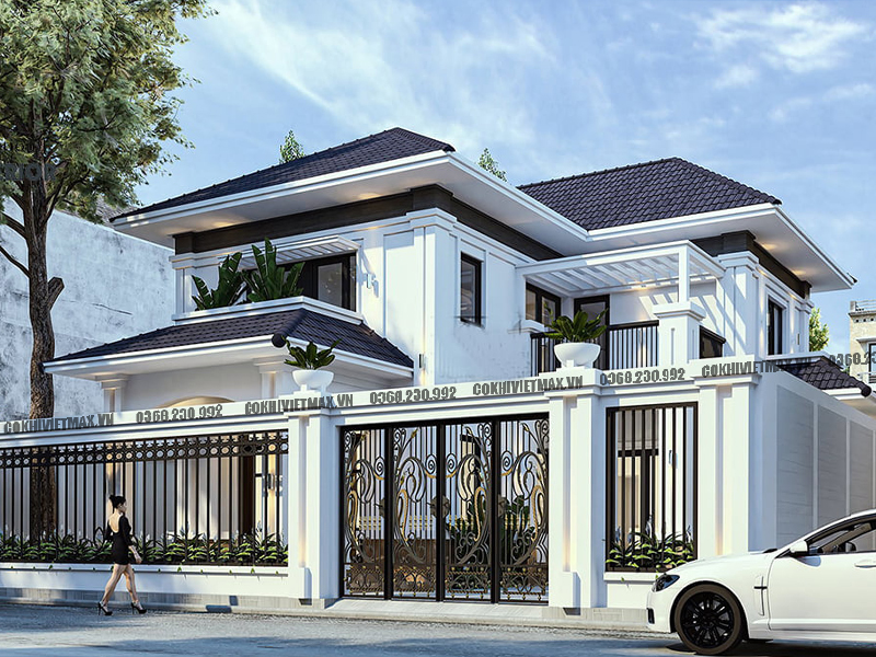  hàng rào sắt