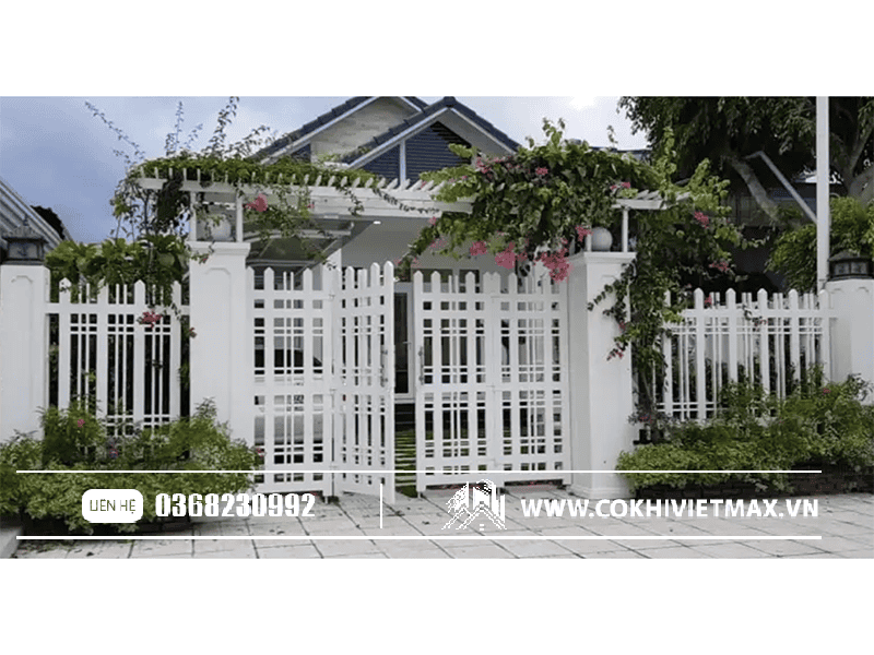  Hàng rào phối màu theo concept