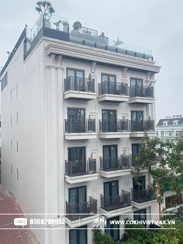 mẫu lan can ban công sắt hiện đại