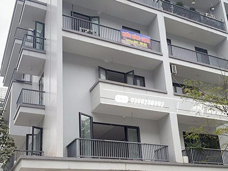 mẫu lan can ban công sắt hiện đại