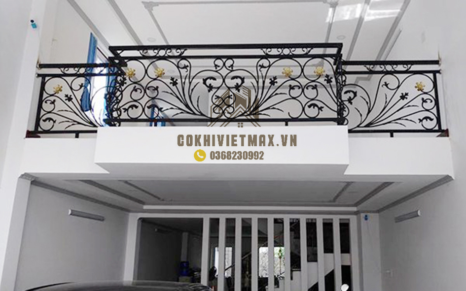 mẫu lan can sắt đẹp