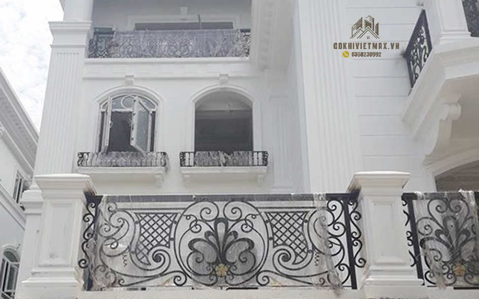 mẫu lan can sắt đẹp