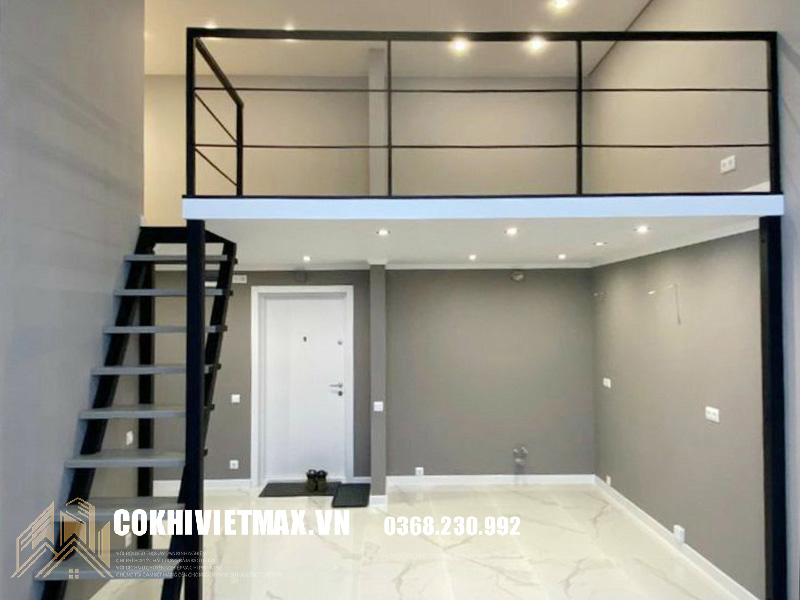 gác lửng cho phòng trọ