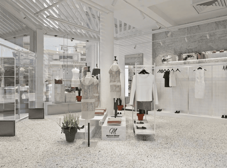 thiết kế cửa hàng 