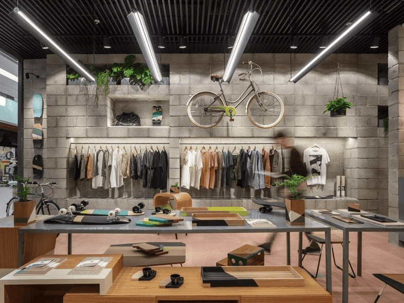 thiết kế cửa hàng 