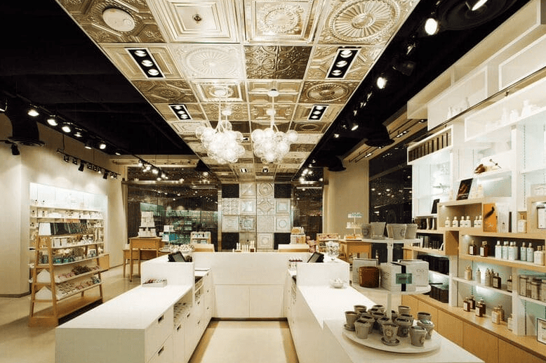 thiết kế cửa hàng 